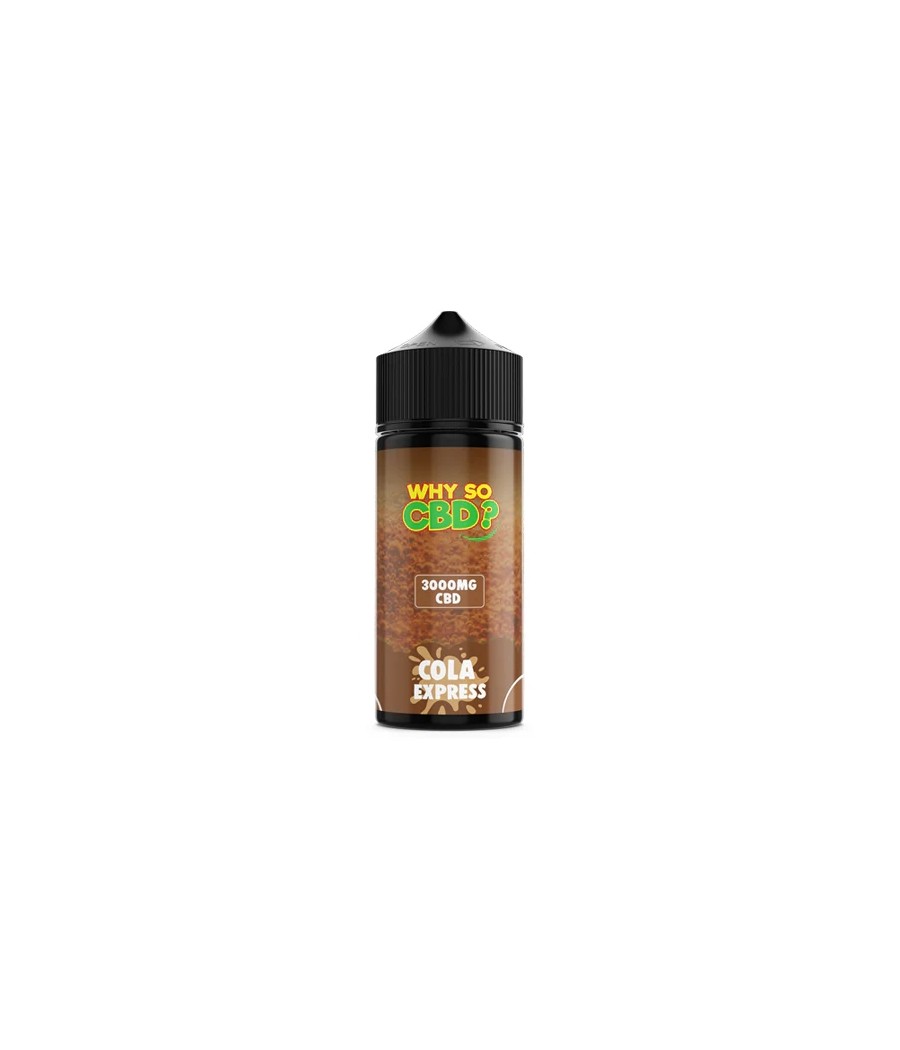 Why So CBD? 3000mg Full Spectrum CBD E-liquid 120ml