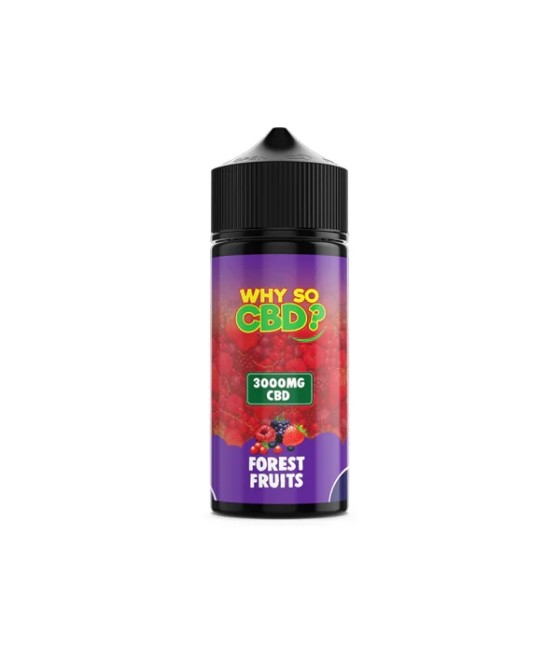 Why So CBD? 3000mg Full Spectrum CBD E-liquid 120ml