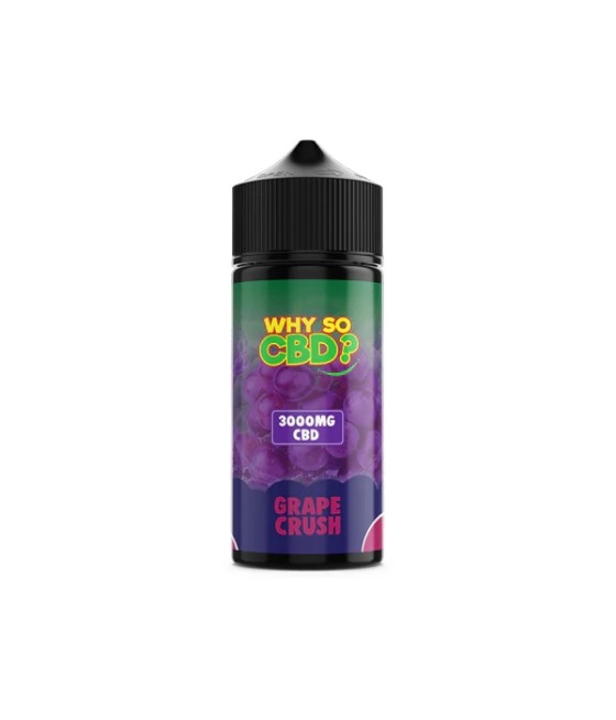 Why So CBD? 3000mg Full Spectrum CBD E-liquid 120ml