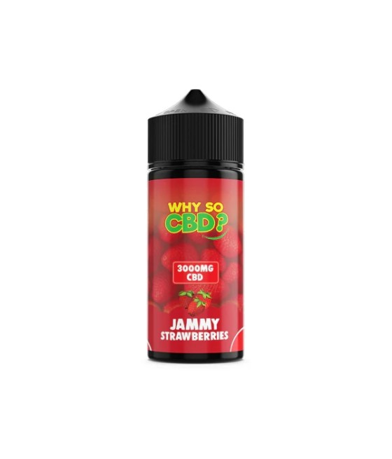 Why So CBD? 3000mg Full Spectrum CBD E-liquid 120ml