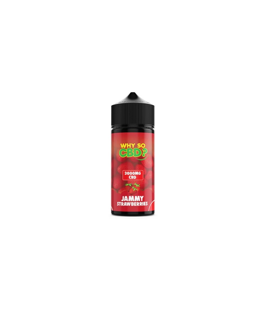 Why So CBD? 3000mg Full Spectrum CBD E-liquid 120ml