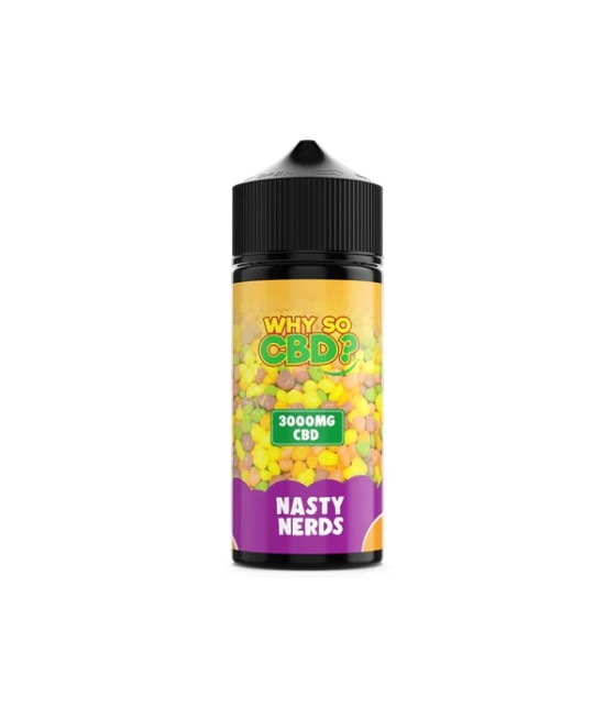 Why So CBD? 3000mg Full Spectrum CBD E-liquid 120ml