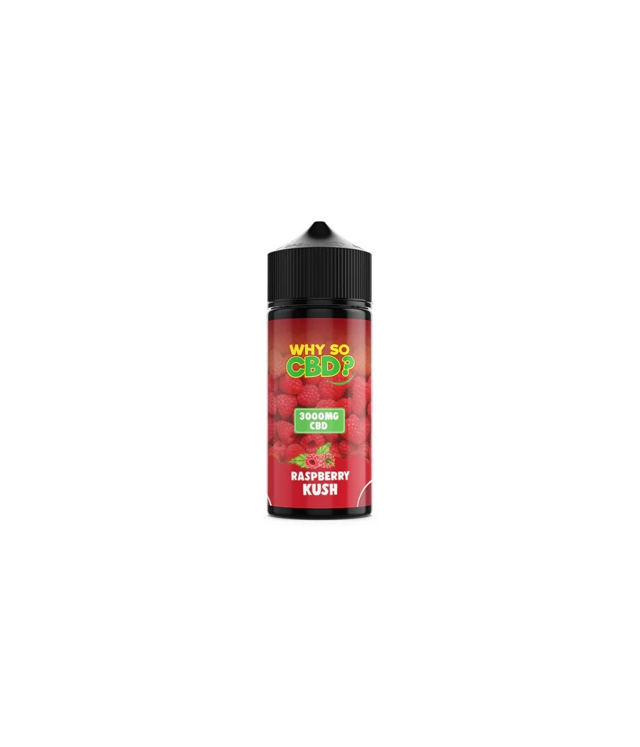 Why So CBD? 3000mg Full Spectrum CBD E-liquid 120ml