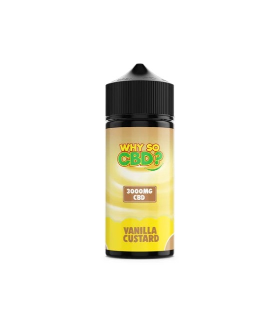 Why So CBD? 3000mg Full Spectrum CBD E-liquid 120ml