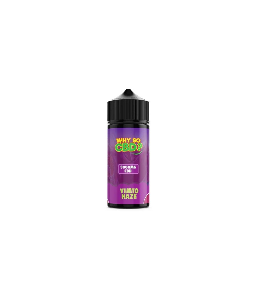 Why So CBD? 3000mg Full Spectrum CBD E-liquid 120ml