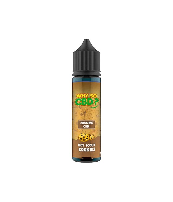 Why So CBD? 2000mg Full Spectrum CBD E-liquid 60ml