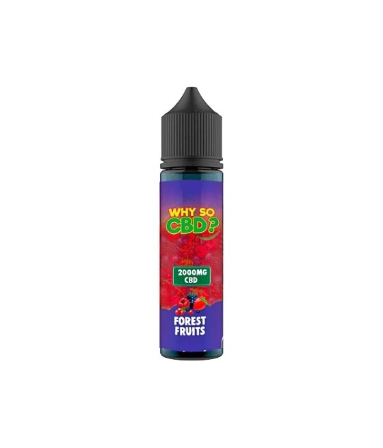 Why So CBD? 2000mg Full Spectrum CBD E-liquid 60ml