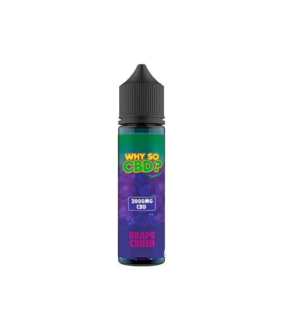 Why So CBD? 2000mg Full Spectrum CBD E-liquid 60ml