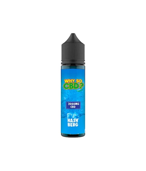 Why So CBD? 2000mg Full Spectrum CBD E-liquid 60ml