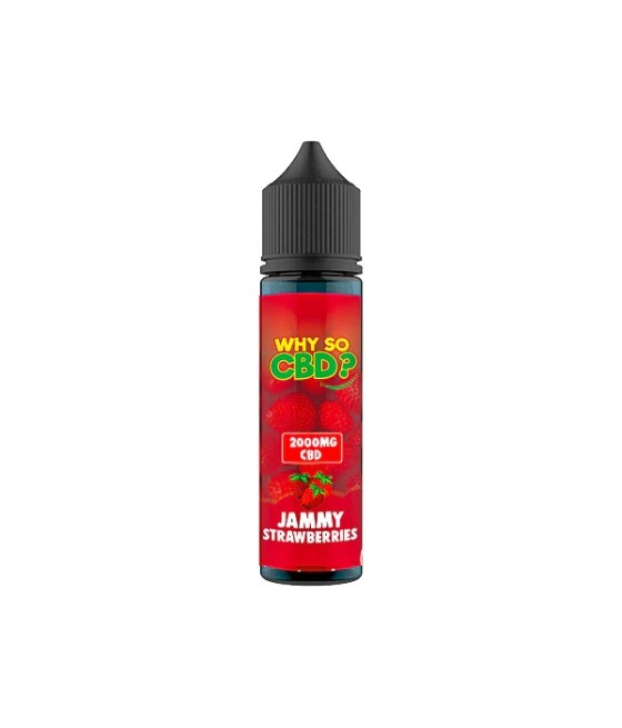 Why So CBD? 2000mg Full Spectrum CBD E-liquid 60ml