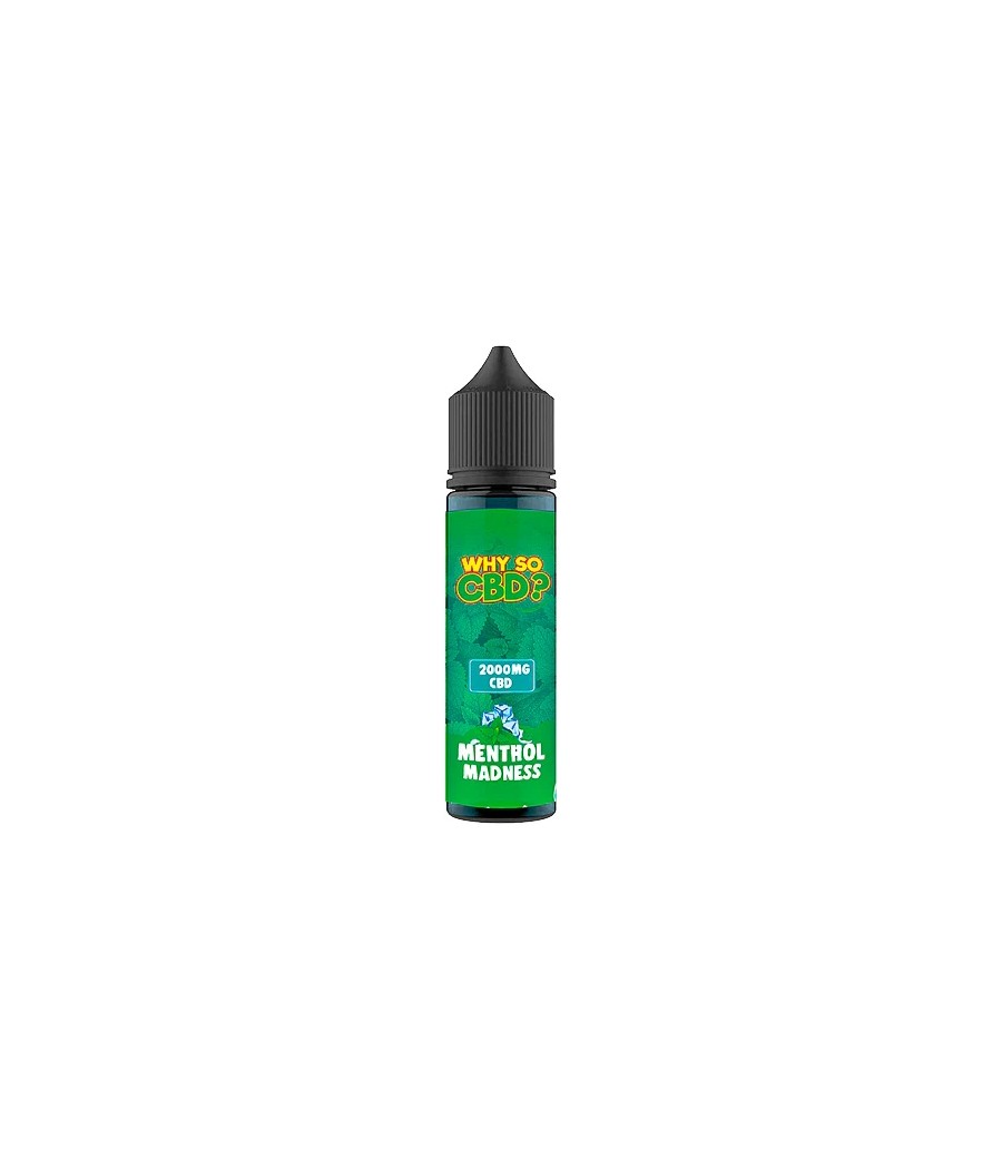 Why So CBD? 2000mg Full Spectrum CBD E-liquid 60ml