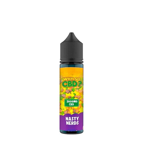 Why So CBD? 2000mg Full Spectrum CBD E-liquid 60ml
