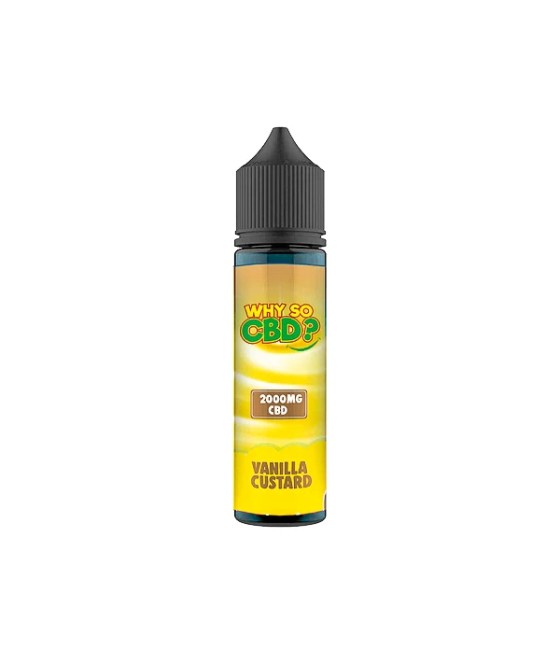 Why So CBD? 2000mg Full Spectrum CBD E-liquid 60ml