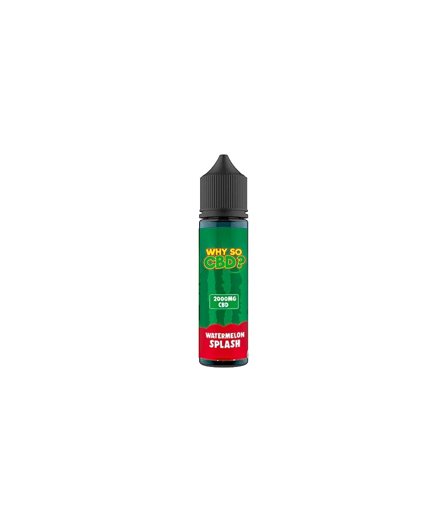 Why So CBD? 2000mg Full Spectrum CBD E-liquid 60ml