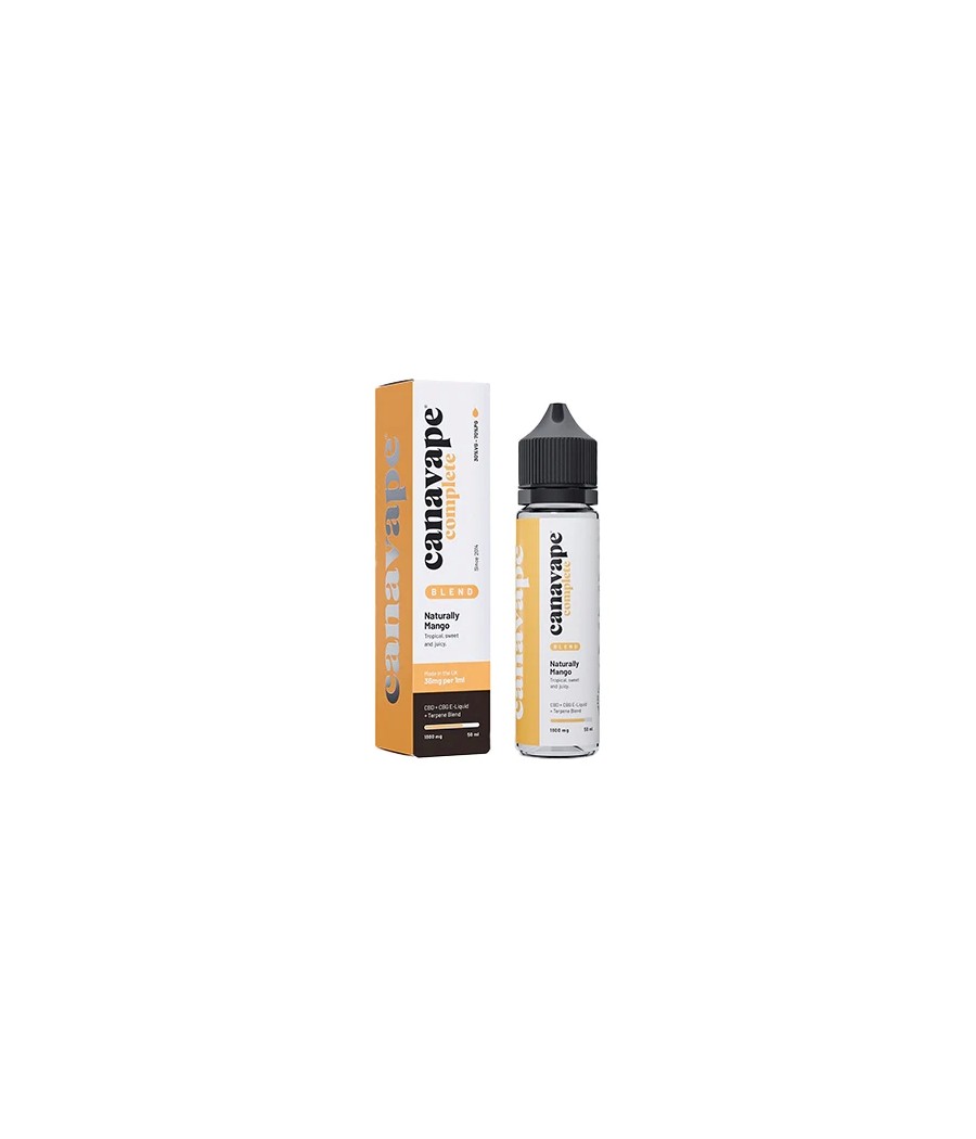 Canavape 1800mg Full-Spectrum CBD + CBG E-liquid 50ml (30VG/70PG)