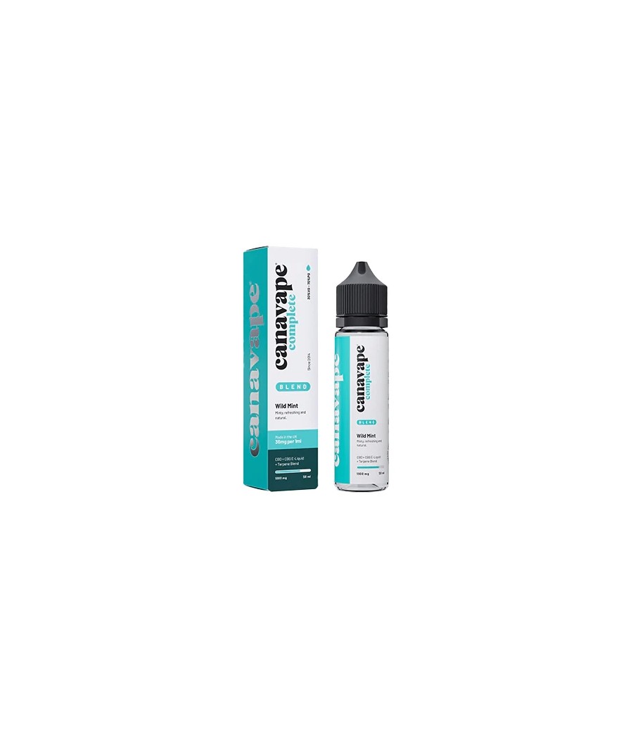 Canavape 1800mg Full-Spectrum CBD + CBG E-liquid 50ml (30VG/70PG)