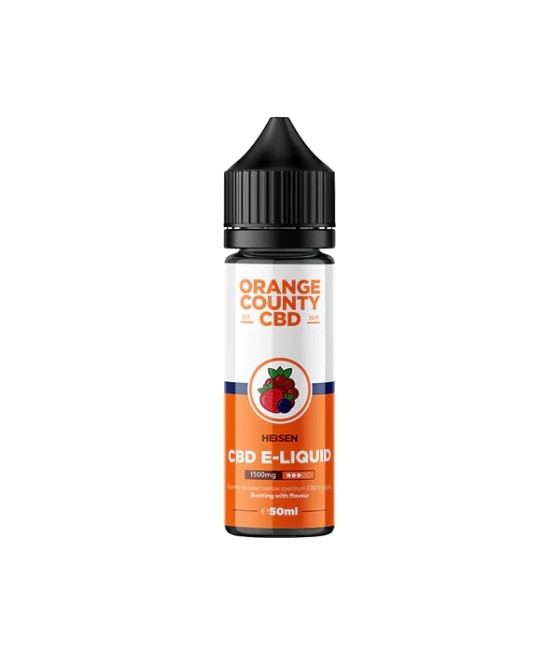Orange County CBD 1500mg Broad Spectrum CBD E-liquid 50ml (60VG/40PG)