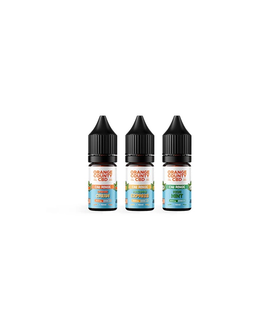 Orange County CBD Cali Range 300mg CBD 10ml E-liquid (60VG/40PG)