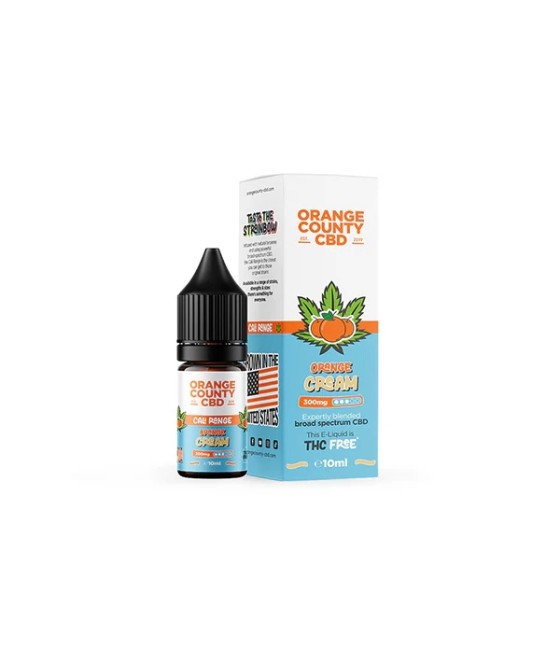 Orange County CBD Cali Range 300mg CBD 10ml E-liquid (60VG/40PG)