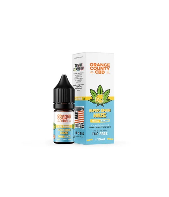 Orange County CBD Cali Range 300mg CBD 10ml E-liquid (60VG/40PG)
