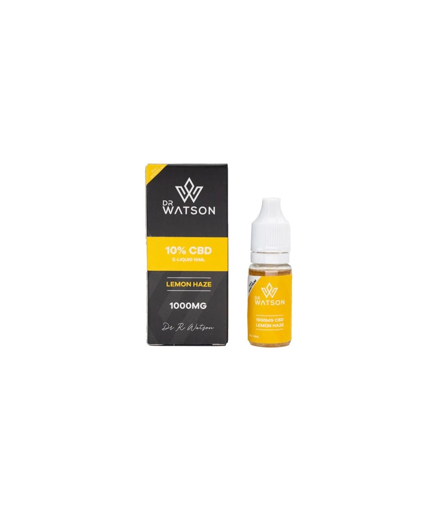 Dr Watson 1000mg Full Spectrum CBD E-liquid 10ml (BUY 1 GET 1 FREE)
