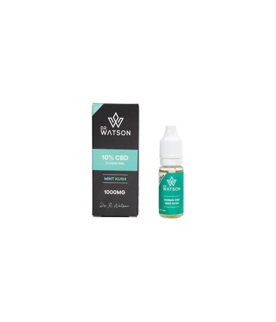 Dr Watson 1000mg Full Spectrum CBD E-liquid 10ml (BUY 1 GET 1 FREE)