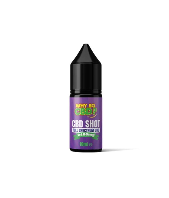 Why So CBD? 2400mg Full Spectrum CBD Shot 10ml