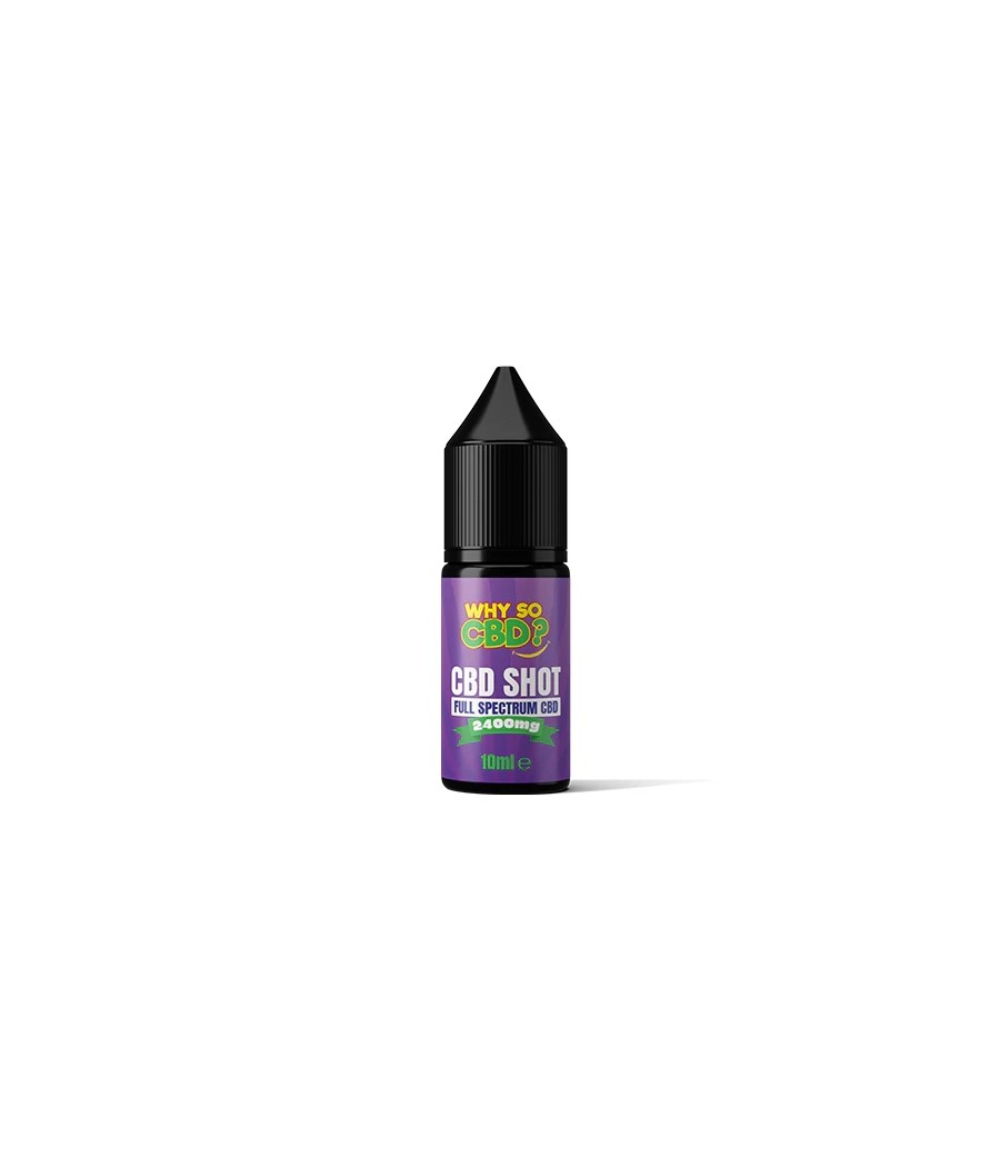Why So CBD? 2400mg Full Spectrum CBD Shot 10ml