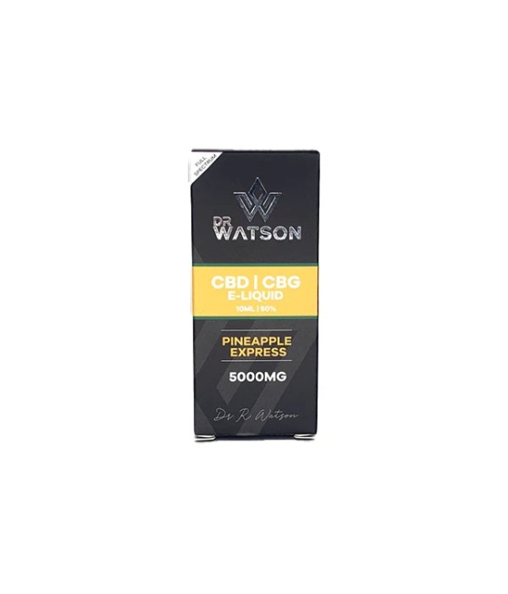 Dr Watson 5000mg CBD E-Liquid Pineapple Express - 10ml