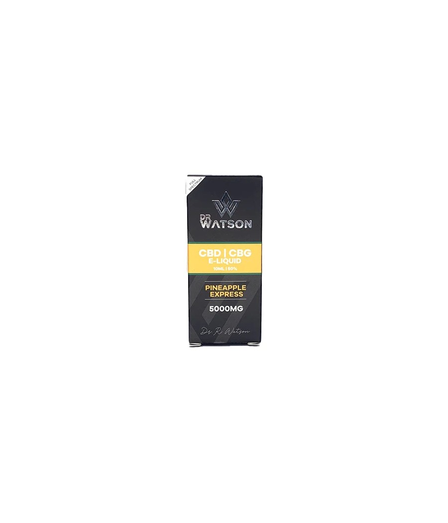 Dr Watson 5000mg CBD E-Liquid Pineapple Express - 10ml