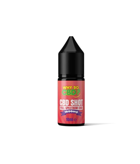 Why So CBD? 1800mg Full Spectrum CBD Shot 10ml