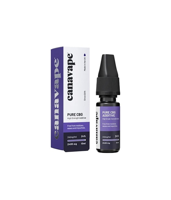 Canavape 2400mg 24% CBG Shot 10ml