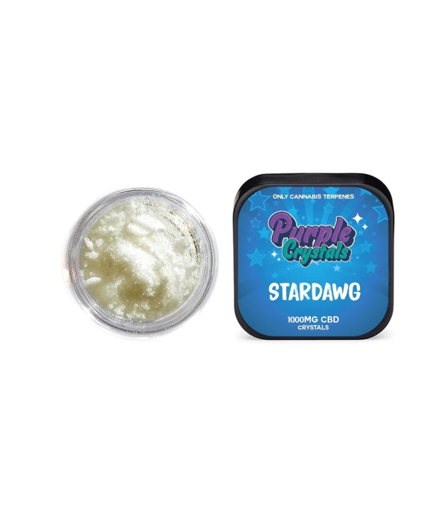 Purple Crystals by Purple Dank 1000mg CBD Crystals - Stardawg (BUY 1 GET 1 FREE)