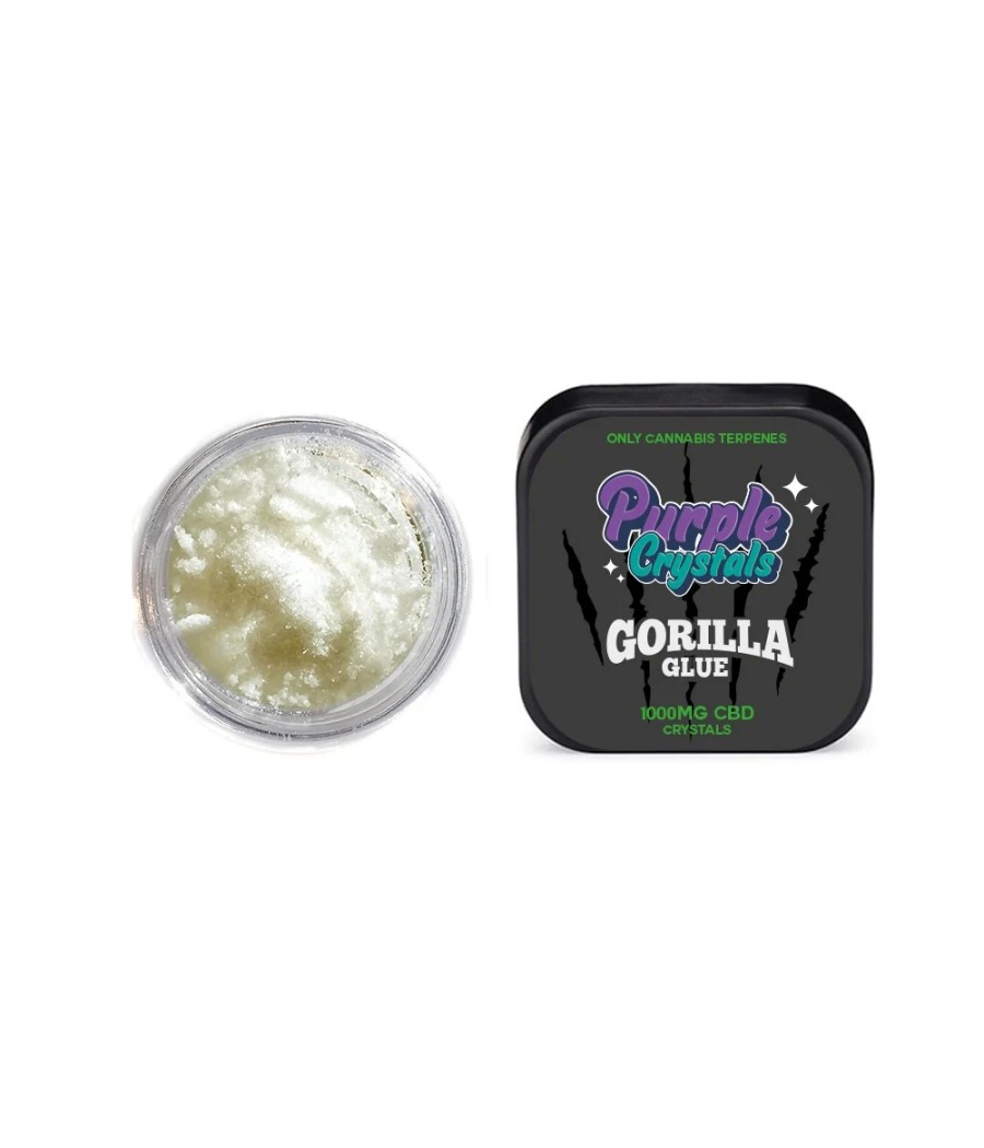Purple Crystals by Purple Dank 1000mg CBD Crystals - Gorilla Glue (BUY 1 GET 1 FREE)