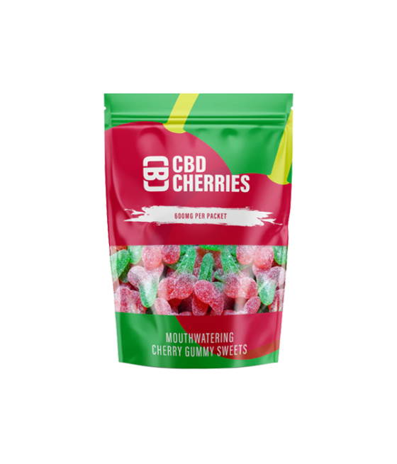 600mg CBD Cherry Gummies -...