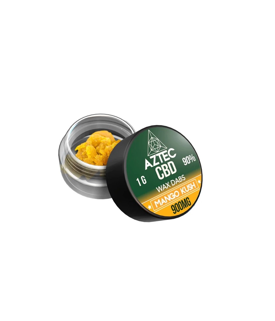 Aztec CBD 900mg CBD Wax/Crumble - 1g