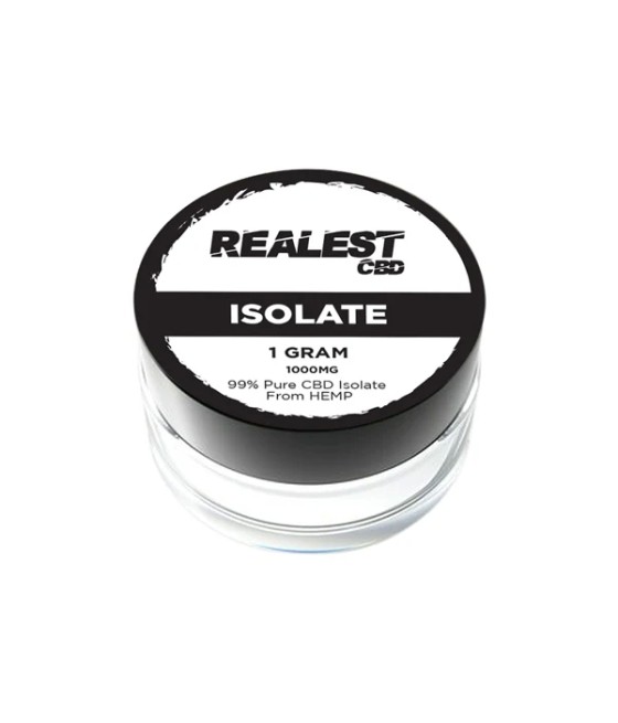 Realest CBD 1000mg CBD Isolate (BUY 1 GET 1 FREE)