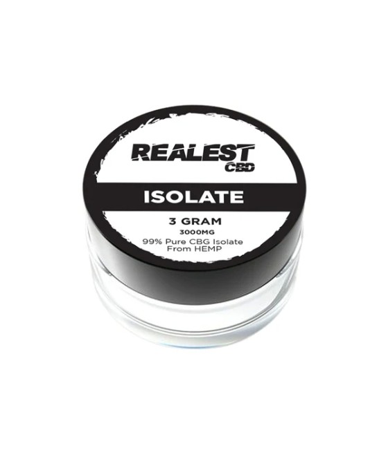 Realest CBD 3000mg CBG Isolate (BUY 1 GET 1 FREE)