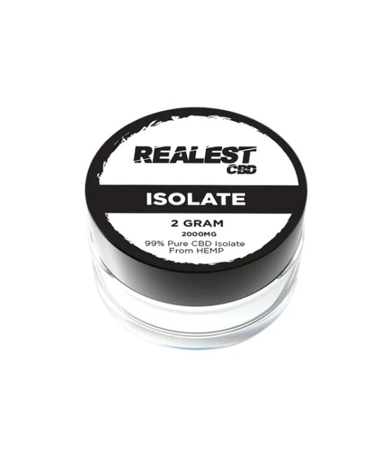 Realest CBD 2000mg CBD Isolate (BUY 1 GET 1 FREE)