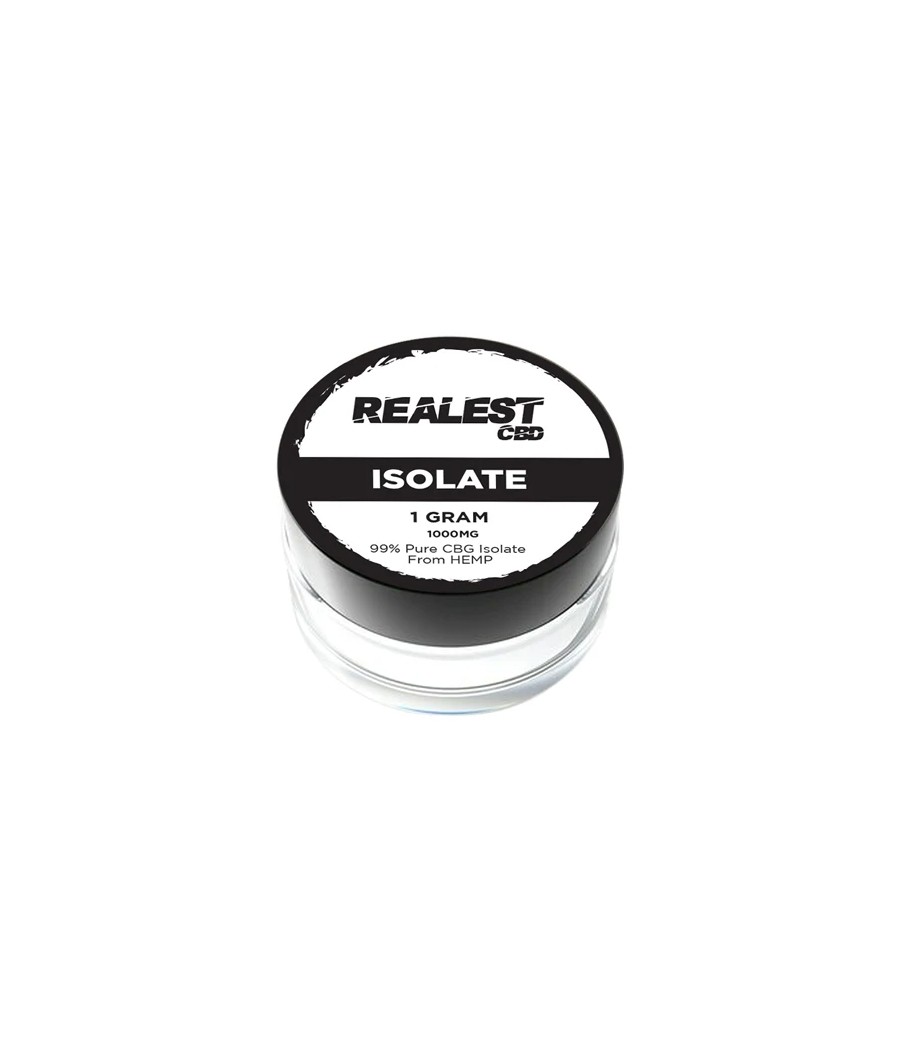 Realest CBD 1000mg CBG Isolate (BUY 1 GET 1 FREE)
