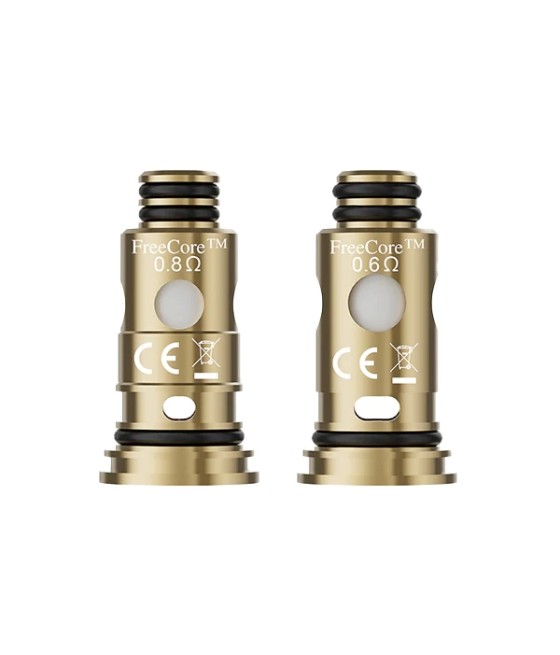 Vapefly Tim FreeCore G Replacement Coils - 5 Pcs (0.6Ohm, 0.8Ohm)
