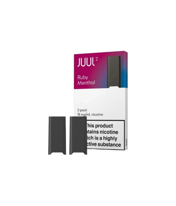18mg JUUL 2 Prefilled Vape Pods 400 Puffs - 2 Pcs