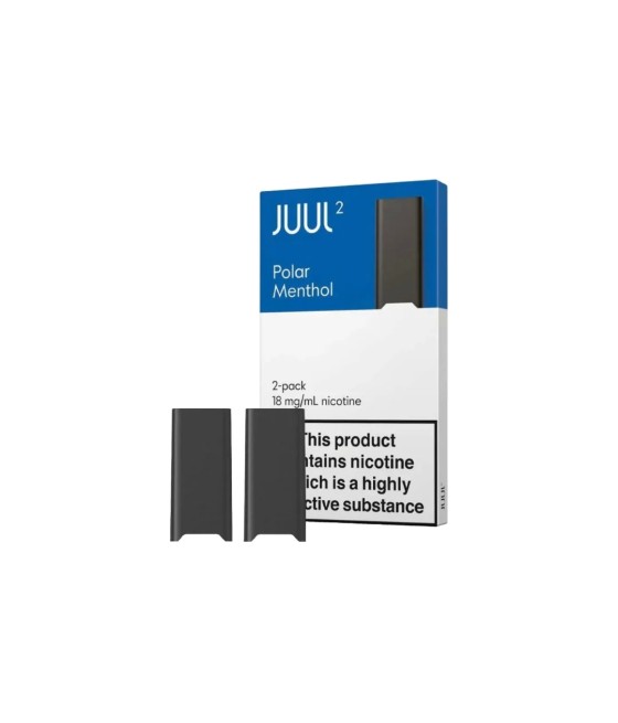 18mg JUUL 2 Prefilled Vape Pods 400 Puffs - 2 Pcs
