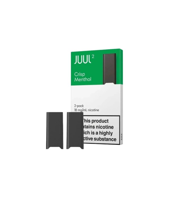 18mg JUUL 2 Prefilled Vape Pods 400 Puffs - 2 Pcs