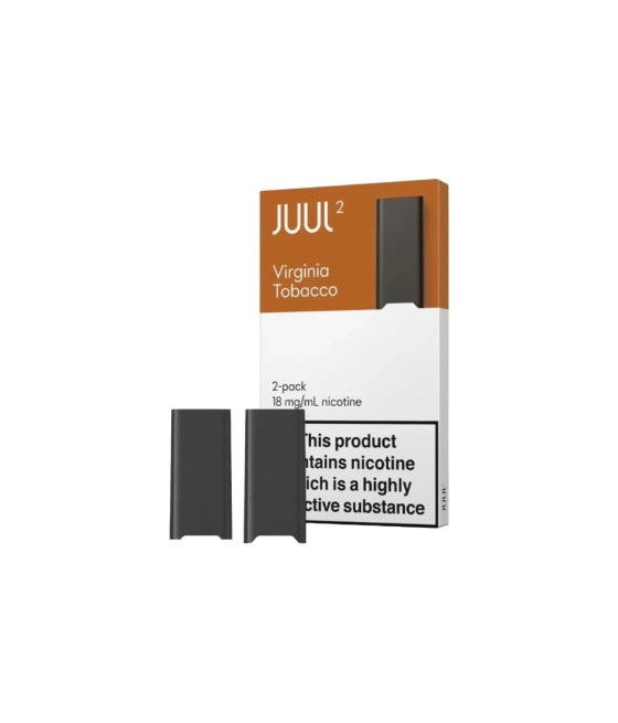 18mg JUUL 2 Prefilled Vape Pods 400 Puffs - 2 Pcs