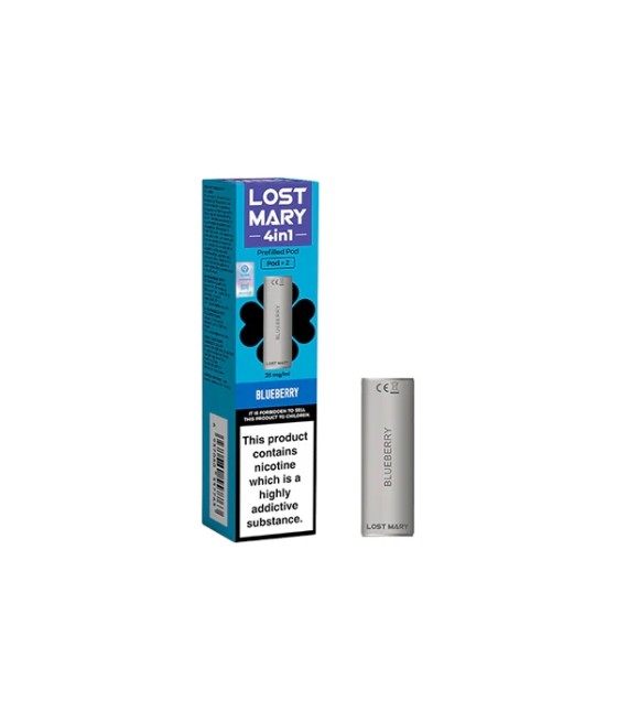 20mg Lost Mary 4in1 Prefilled Pods 1200 Puffs - 2 Pcs