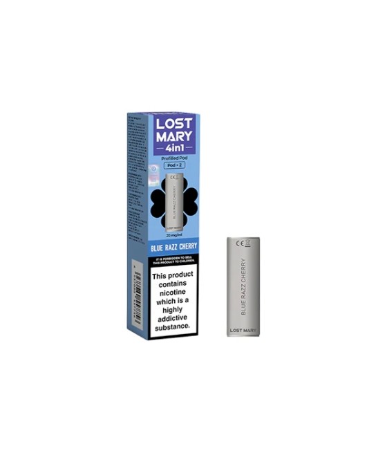 20mg Lost Mary 4in1 Prefilled Pods 1200 Puffs - 2 Pcs