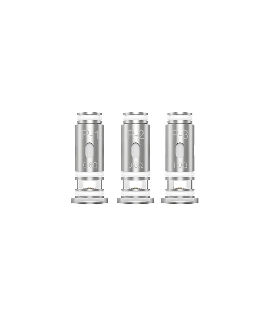 Smoant P Series Replacement Coils 3 Per Pack (0.6Ohm, 0.8Ohm, 1.0Ohm)