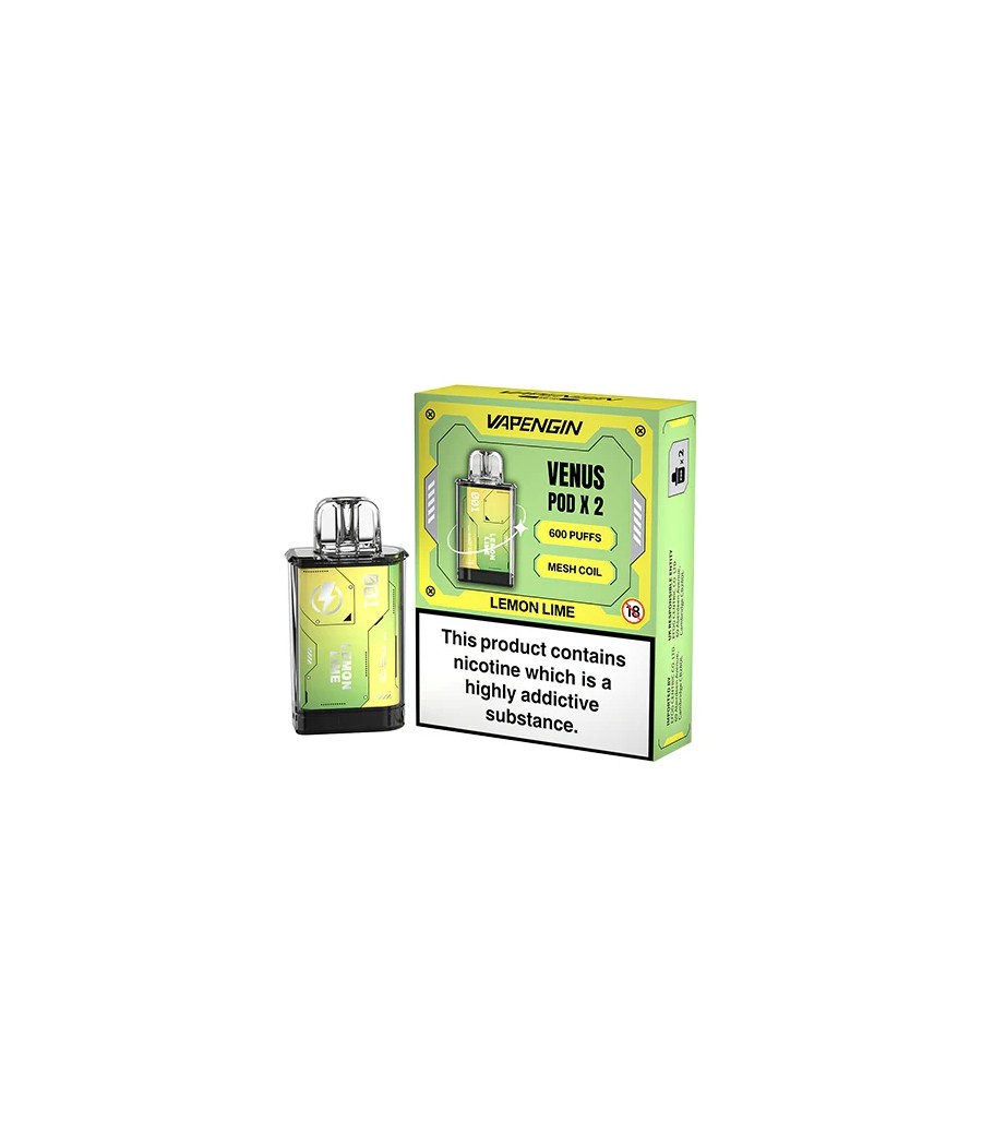 20mg Vapengin Venus Prefilled Pods 1200 Puffs - 2 Pcs
