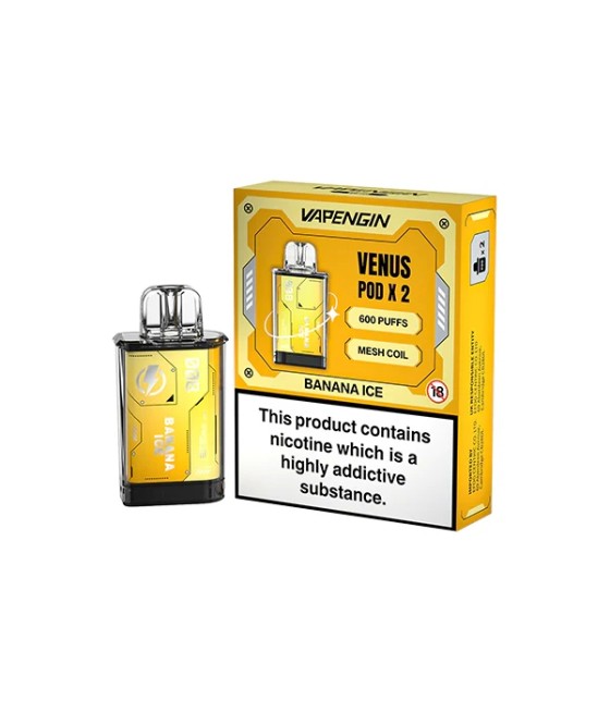 20mg Vapengin Venus Prefilled Pods 1200 Puffs - 2 Pcs